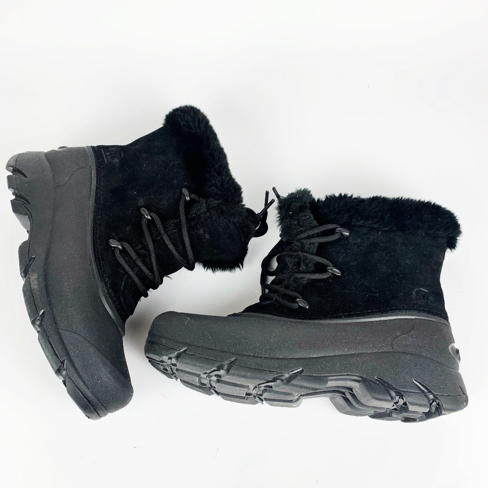SOREL Snow Angel Lace Up Waterproof Winter Boots Women's Faux Fur SZ 6 NEW - Picture 7 of 14
